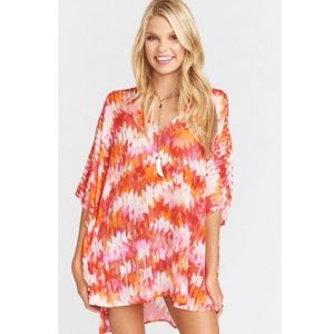 Show Me Your Mumu Tunic in Hot Magma